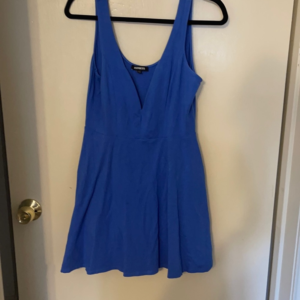 Deep V dress